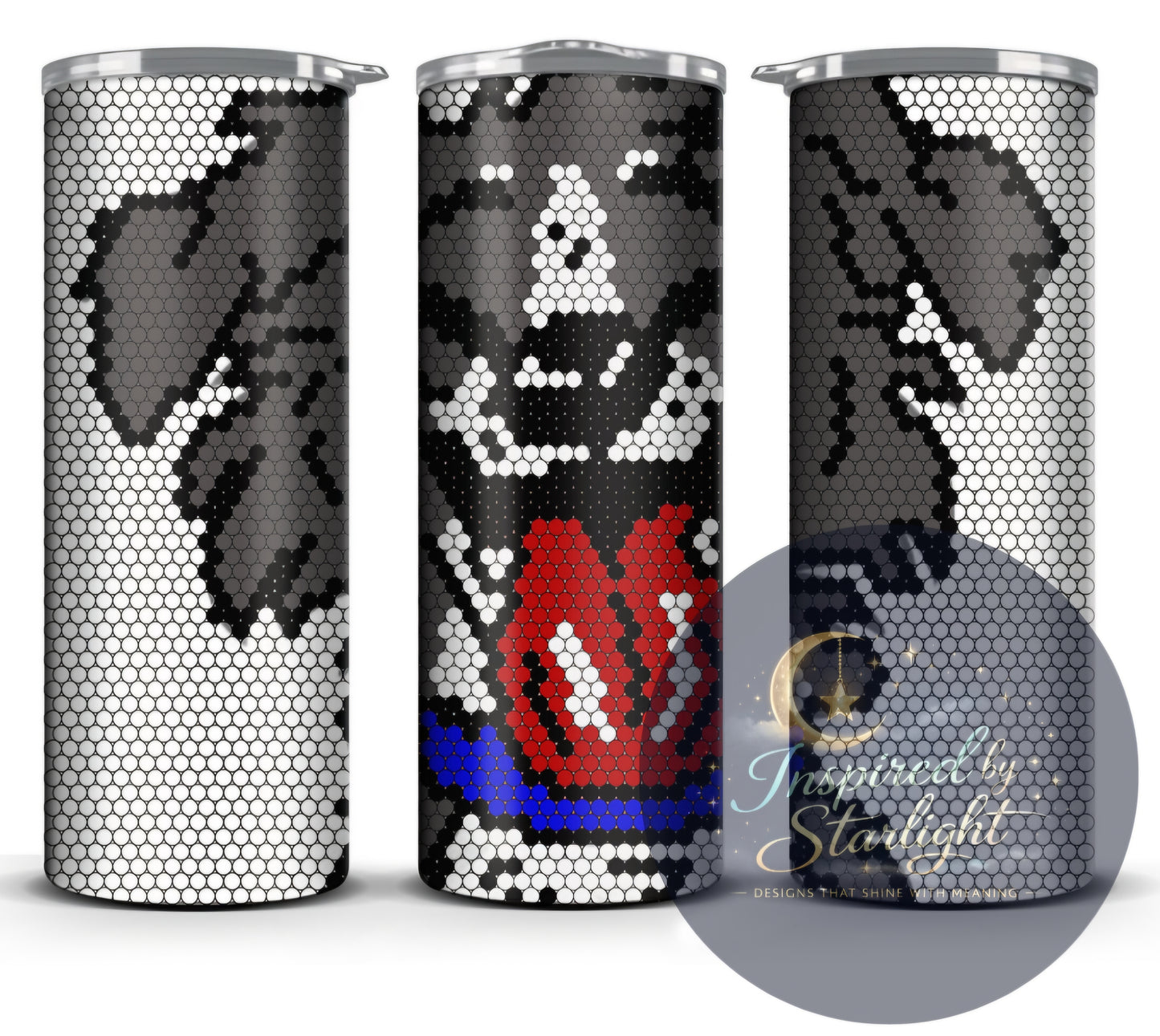 Happy Collie Rhinestone Template — Individual Digital Download